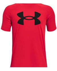 Under Armour - Logo-Print T-Shirt - Lyst