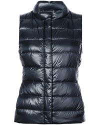 Herno - Chaleco acolchado con cremallera - Lyst