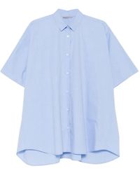 Dusan - Chemise Boutonnée À Manches Courtes - Lyst