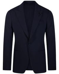 Lardini - Single-Breasted Blazer - Lyst