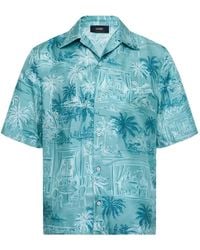 Amiri - Button-Down Bowling Shirt - Lyst