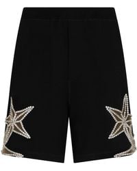 DSquared² - Bermudas Con Apliques De Cristal - Lyst