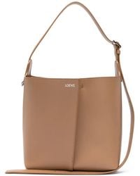 Loewe - Schultertasche Mit Logo-Print - Lyst