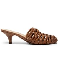 Marsèll - Spilla 45mm Woven Leather Mules - Lyst