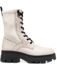 Calvin Klein - Lace-Up Boots - Lyst