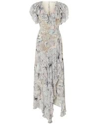 Temperley London - Nerissa Sequin-Embellished Ruffled Asymmetric Dress - Lyst
