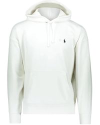 Polo Ralph Lauren - Felpa Con Cappuccio E Logo - Lyst