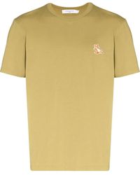 Maison Kitsuné - Chillax Fox パッチ Tシャツ - Lyst