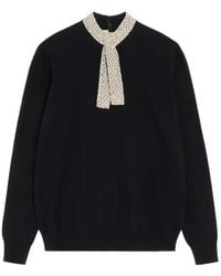 Valentino Garavani - Embroidered Wool Sweater - Lyst