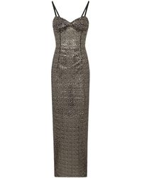 Dolce & Gabbana - Sequin-embellished Maxi Dress - Lyst