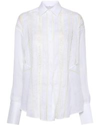 Ermanno Scervino - Floral-lace Shirt - Lyst