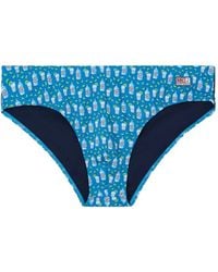 MC2 Saint Barth - Cayo Swim Briefs With Cocktail All-Over Print - Lyst