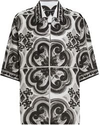 Dolce & Gabbana - Camicia Hawaii - Lyst