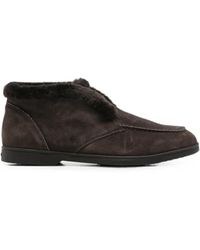 Doucal's - Joanne Rs Shearling-Trim Boots - Lyst