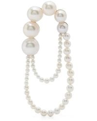 Sophie Bille Brahe - 14Kt Recycled Embrassée De Perle Single Earring - Lyst
