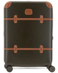 Bric's - Bellagio Leather-Trimmed Suitcase - Lyst