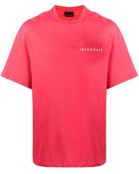 Throwback. - Oversized Logo T-Shirt - Lyst