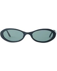 Our Legacy - Sonnenbrille Mit Ovalem Gestell - Lyst
