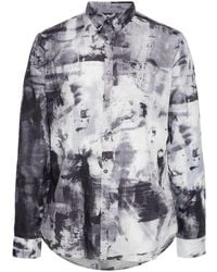 Paul Smith - Overhemd Met Abstracte Print - Lyst