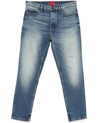 HUGO - Vaqueros ajustados - Lyst