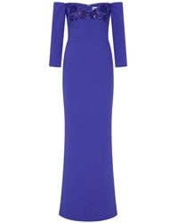 Rebecca Vallance - Evolet Off The Shoulder Gown - Lyst