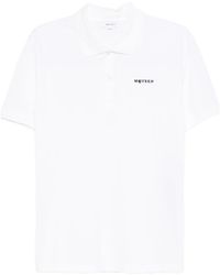 McQueen - Logo-Embroidered Polo Shirt - Lyst