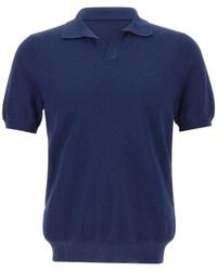 Gran Sasso - Polo-Collar T-Shirt - Lyst