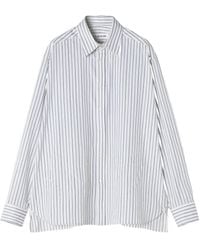 Lanvin - Overhemd Met Krijtstreep - Lyst
