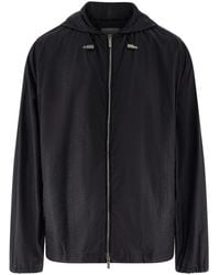 Ferragamo - Men Short Raincoat - Lyst