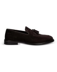 GANT - Tassel Suede Loafers - Lyst