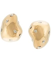 Mounser - Nucleus Crystal-embellished Stud Earrings - Lyst