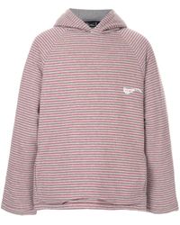 Martine Rose - Oversized Striped Hoodie - Lyst