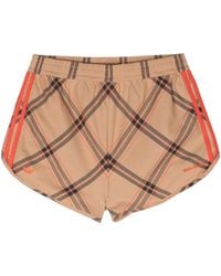 adidas - X Wales Bonner Checked Track Shorts - Lyst