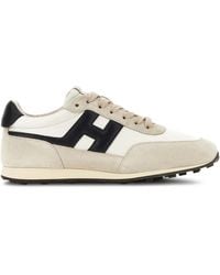 Hogan - Low-Top Sneakers With Silk And Nylon Construction - Lyst