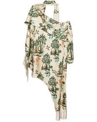 Monse - Asymmetric-Hem Scarf Dress - Lyst