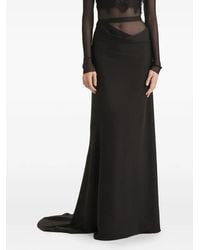 2310 STUDIO - Draped Maxi Skirt - Lyst