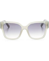 Marc Jacobs - Sonnenbrille mit eckigem Gestell - Lyst