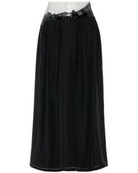 Maison Margiela - Zip-Fastening Midi Skirt - Lyst