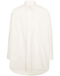 Jil Sander - Camicia Con Design A Strati - Lyst