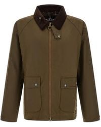 Barbour - Bedale Short Waxed Cotton Jacket - Lyst