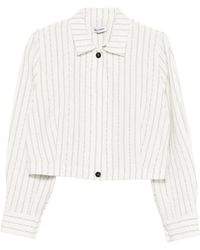 Low Classic - Striped Jacket - Lyst