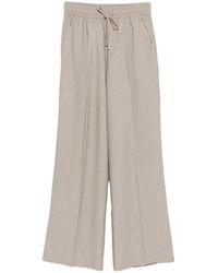 Fear Of God - Silk Blend Pleat Front Drawstring Trousers - Lyst