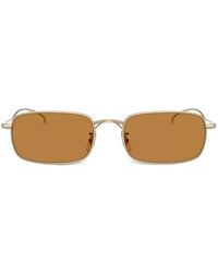 Oliver Peoples - Rectangle-Frame Sunglasses - Lyst