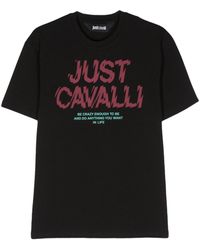 Just Cavalli - ロゴ Tスカート - Lyst