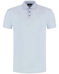 Zanone - Button Short-Sleeve Polo Shirt - Lyst