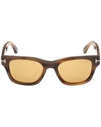 Tom Ford - T-Motif Rectangle-Frame Sunglasses - Lyst