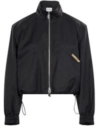 The Attico - Veste Zippée À Patch Logo - Lyst
