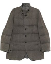 Yohji Yamamoto - Veste Matelassée À Boutonnière - Lyst