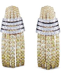 HYT Jewelry - Embellishment Diamond Earrings - Lyst