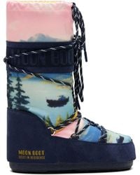 Moon Boot - Icon High Snow Boots - Lyst